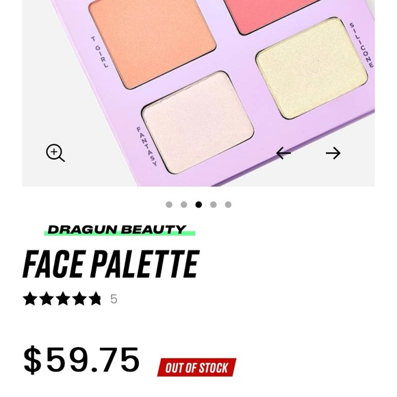 *Rare* Dragun Beauty Face Palette * BRAND NEW* - Picture 4 of 11